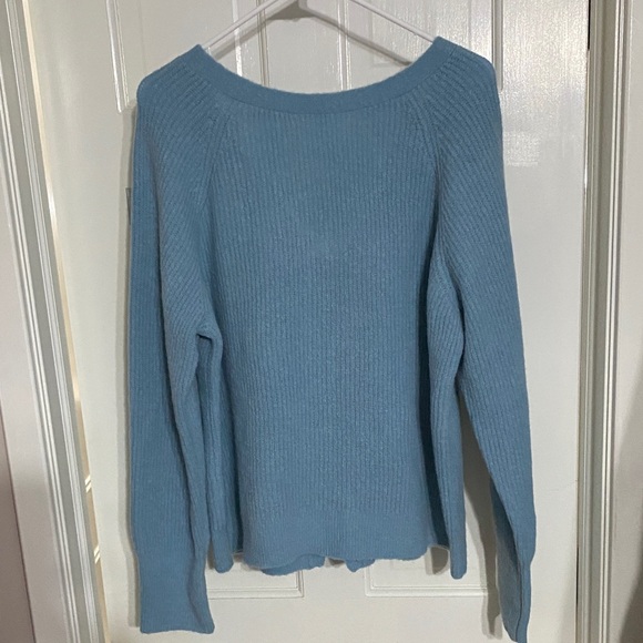 Vineyard Vines Seacliff Blue Bow Back Sweater XL NWT - Picture 2 of 4